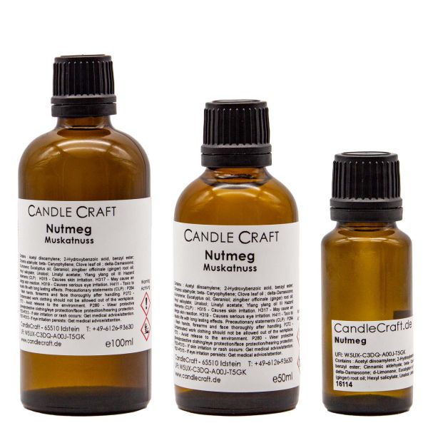 Preview: Muskatnuss - Nutmeg - Kerzenduftöl - Duftöl Preview: Muskatnuss - Nutmeg - Kerzenduftöl - Duftöl